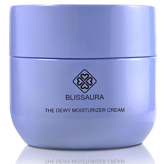 The Dewy Moisturizer Cream - Premium Anti-Aging Facial Dewy Skin Cream with Purple Rice & Hyaluronic Acid for Radiant, Hydrated Skin 50Ml/1.7 Fl Oz