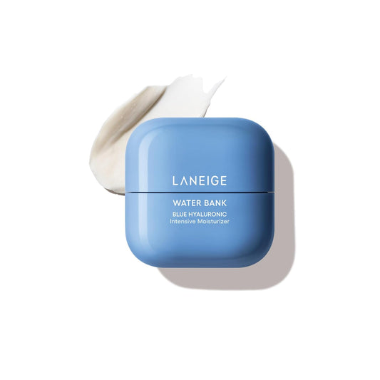 Water Bank Blue Hyaluronic Intensive Moisturizer with Peptides + Squalane: Eczema-Prone Skin, Barrier-Boosting, Nourish, Dryness