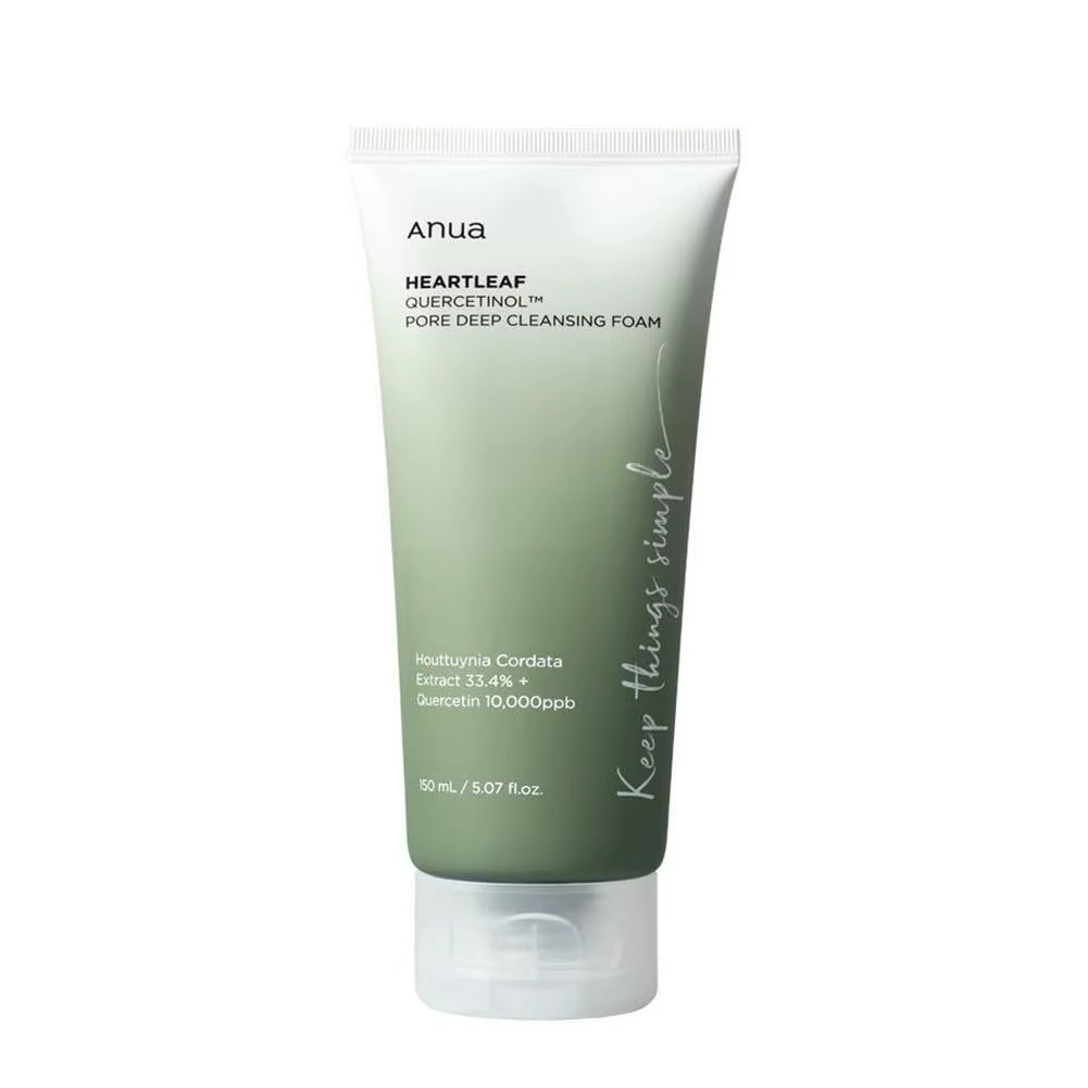 Anua Cleanser Heartleaf Oil Facial Cleanser Korean Original Form Moisturizing Soothing Skin Care Heartleaf Oil Control Cleanser