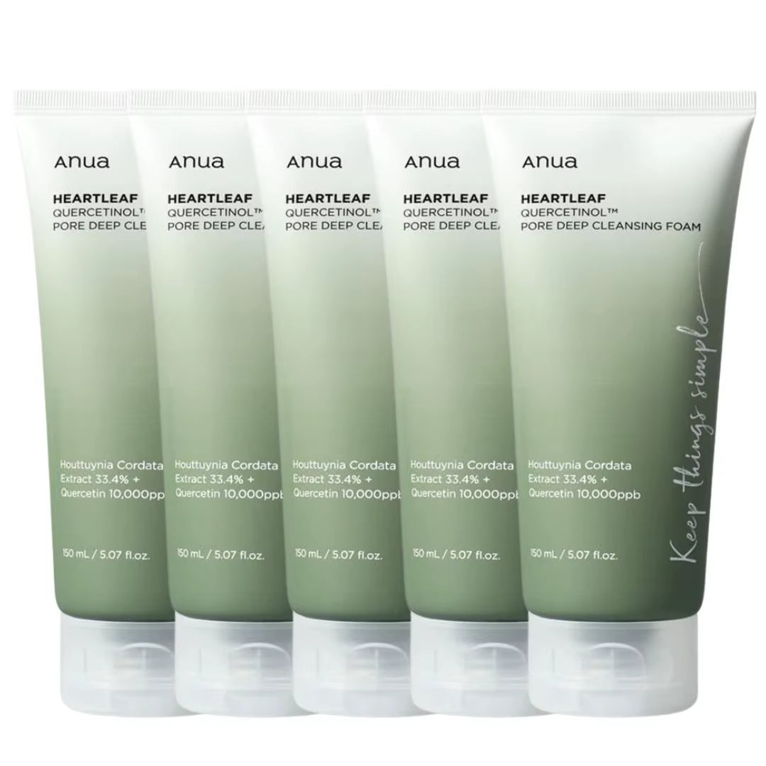 Anua Cleanser Heartleaf Oil Facial Cleanser Korean Original Form Moisturizing Soothing Skin Care Heartleaf Oil Control Cleanser